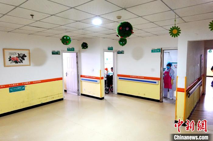 图为榆阳区老年护理院。　张远 摄